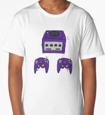 Cute Game Cube design Long T-Shirt