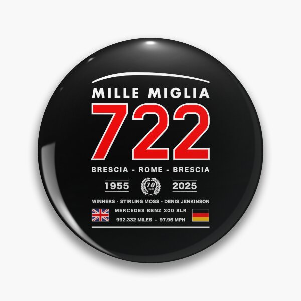 Item preview, Motorsport Retro | Classic Races | Mille Miglia | Racing Legends designed and sold by Pentimore.
