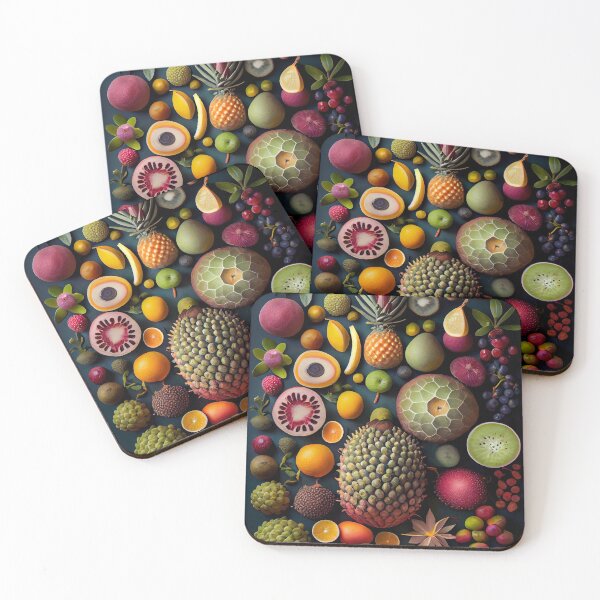 Item preview, Tropical Delights: Vibrant Fruit Medley designed and sold by ShadowAndSlate.