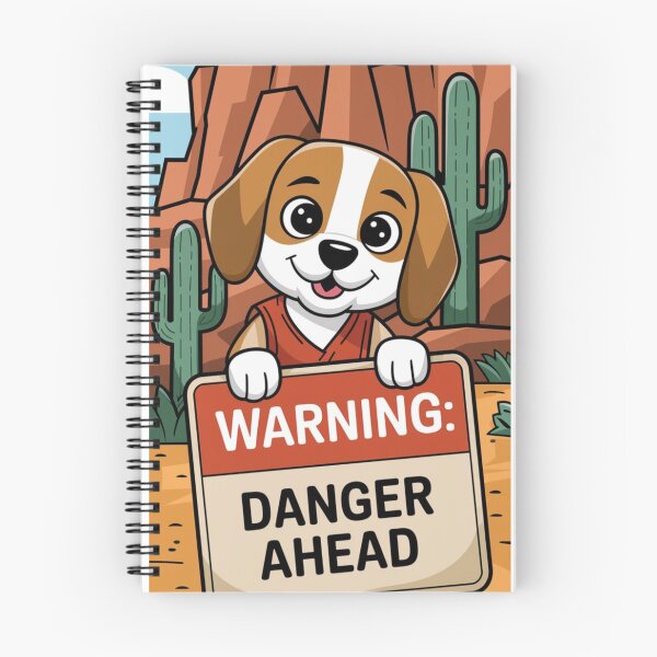 Item preview, Warning: Beagle Zone Ahead designed and sold by NeatThingLover.
