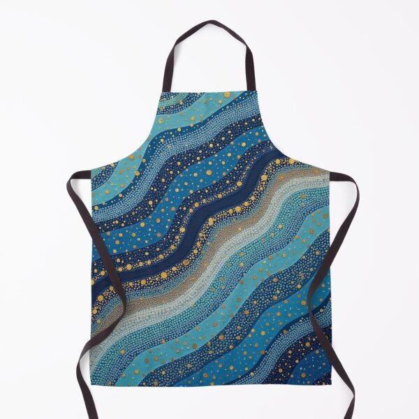 Item preview, Aboriginal Inspired Dot Art - The Beauty Of Sea Waves designed and sold by GrinGalore.