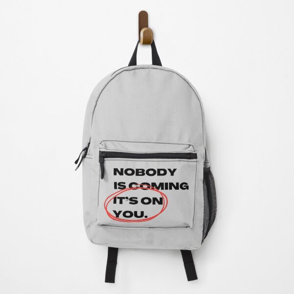 Item preview, Nobody Is Coming It’s On You - Motivational Quote Shirt | Gym | Self Discipline Tee designed and sold by THE LOST .