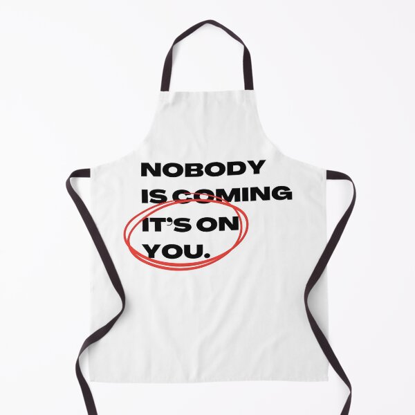 Item preview, Nobody Is Coming It’s On You - Motivational Quote Shirt | Gym | Self Discipline Tee designed and sold by THE LOST .