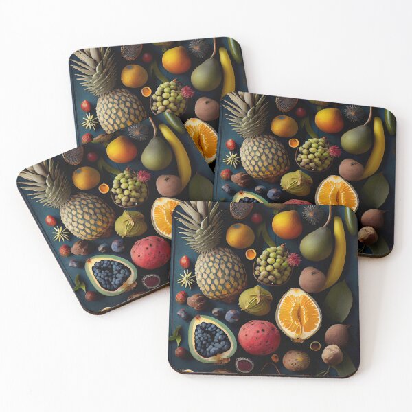 Item preview, Exotic Fruit Medley: A Tropical Harvest designed and sold by ShadowAndSlate.