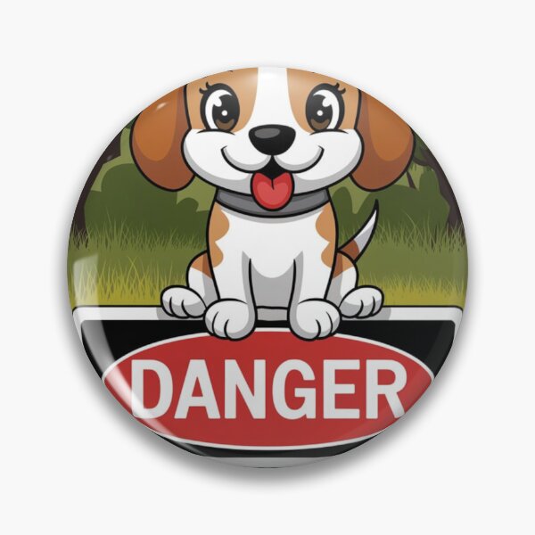 Item preview, Beagle Alert Sign designed and sold by NeatThingLover.