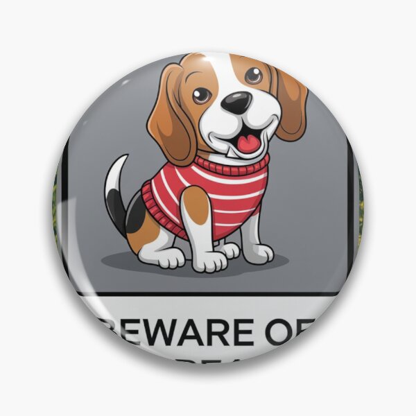 Item preview, Beagle Security Zone designed and sold by NeatThingLover.