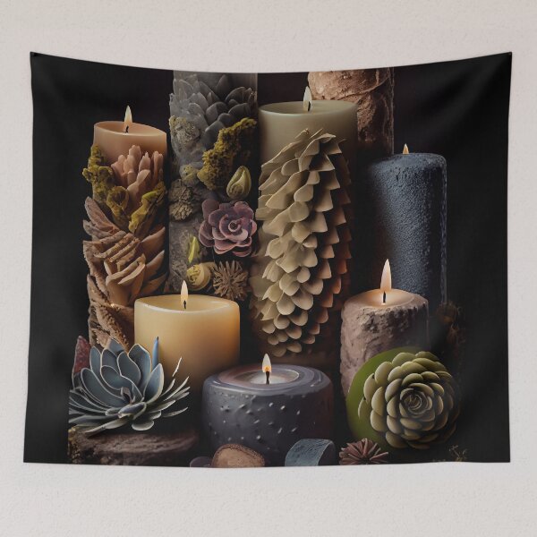 Item preview, Evening Glow: Artisan Candles designed and sold by ShadowAndSlate.