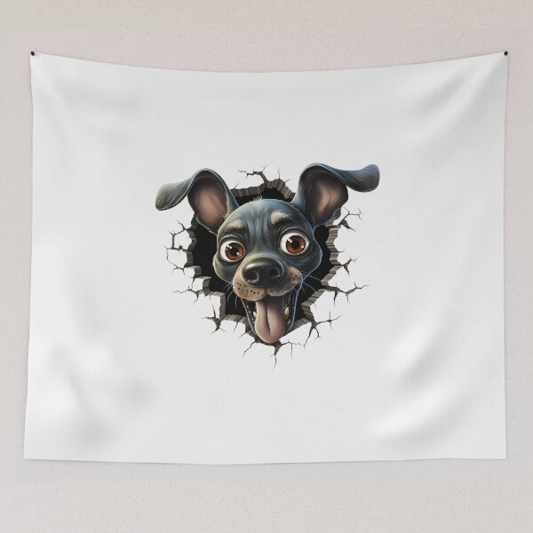 Item preview, Excited Dog Crash designed and sold by hamishby.