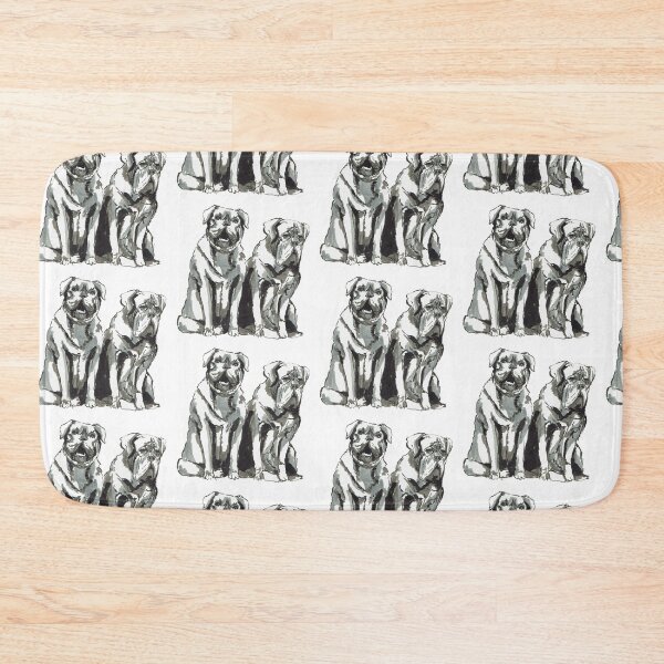 Item preview, doggie dogue de bordeaux brothers  designed and sold by Indytheartchamp.
