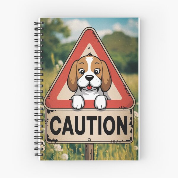 Item preview, Beagle Warning Zone designed and sold by NeatThingLover.