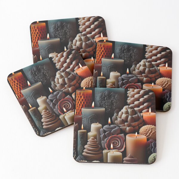 Item preview, Warm Glow: An Array of Candles designed and sold by ShadowAndSlate.