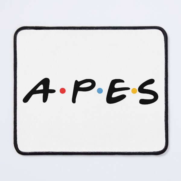Item preview, APES Logo - Black on White | Clean Crypto Meme Typography for NFT Apes & Traders designed and sold by WAUZ.