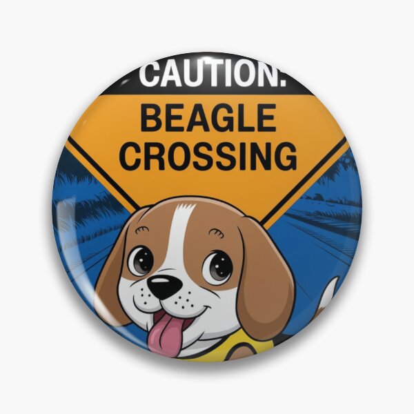 Item preview, Alert: Beagle Territory designed and sold by NeatThingLover.