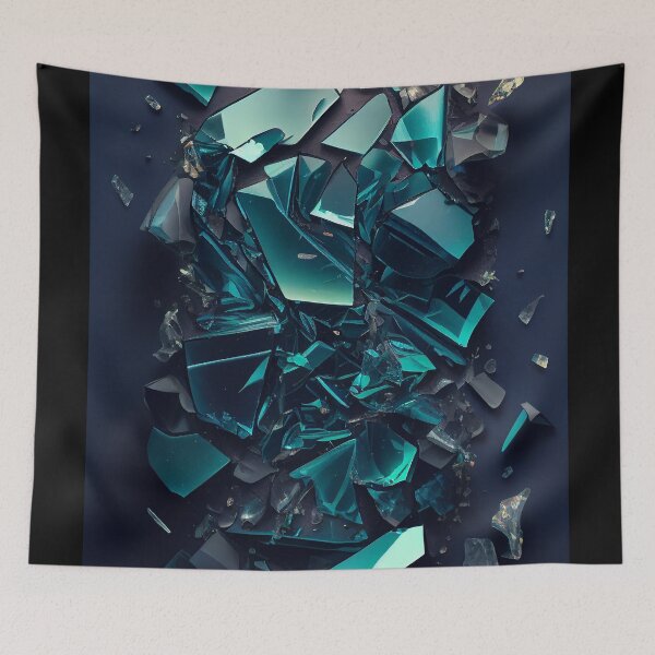 Item preview, Shattered Reality: Broken Glass Art designed and sold by ShadowAndSlate.