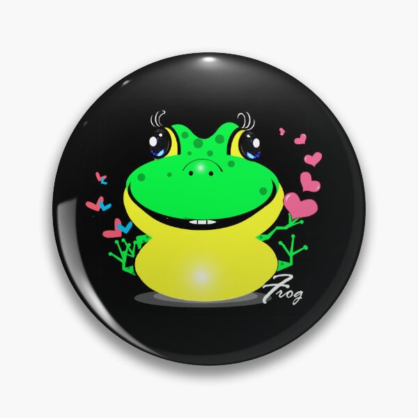 Item preview, Smiling frog  designed and sold by Shirley cute art .
