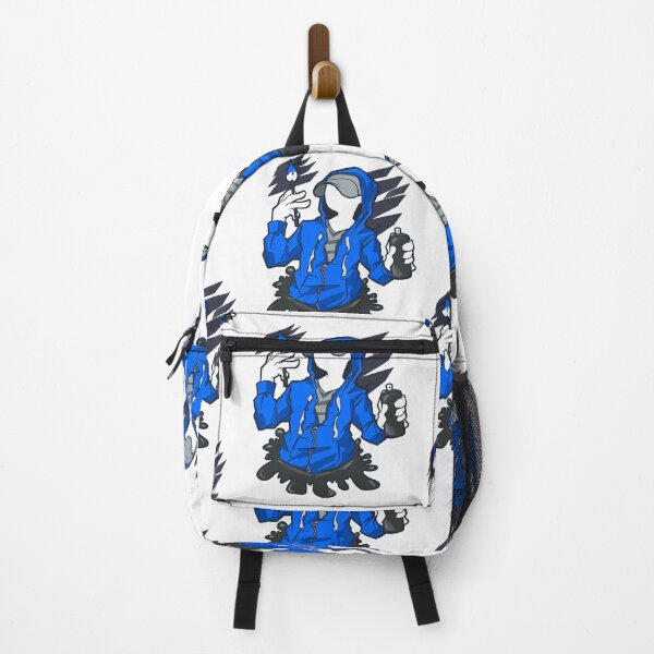 Item preview, A cool guy in urban streetwear with a street artist spray paint can designed and sold by fifou96.
