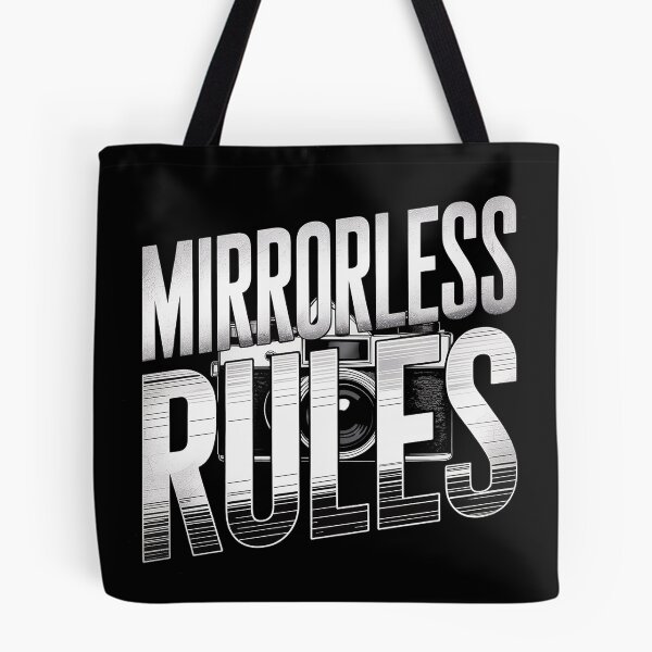 Item preview, Mirrorless Rules Typography T Shirt designed and sold by Darren Wilkes.