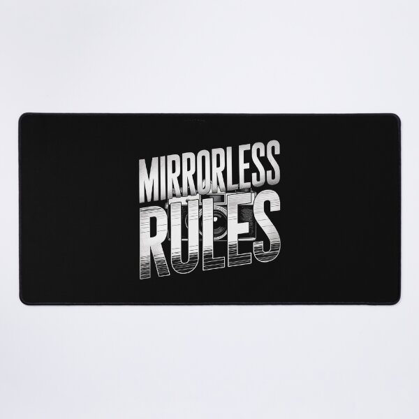 Item preview, Mirrorless Rules Typography T Shirt designed and sold by Darren Wilkes.