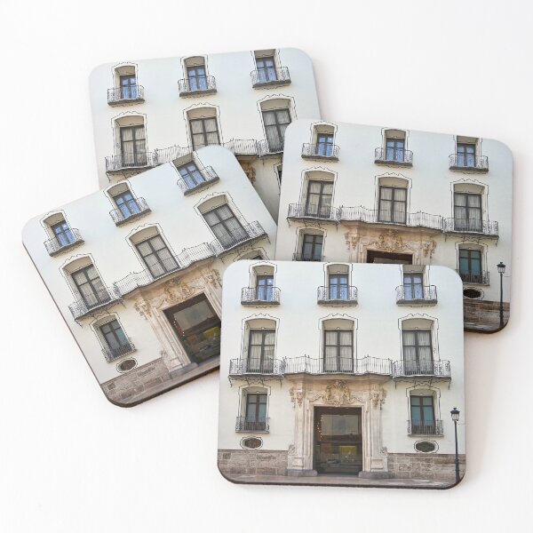 Item preview, Old building facade detail in Valencia, Spain designed and sold by goceris.
