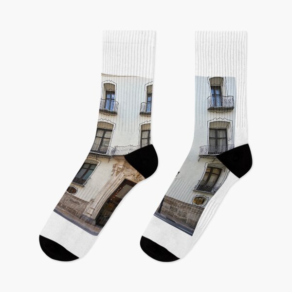 Item preview, Detalle de la fachada de un edificio antiguo en Valencia, España designed and sold by goceris.