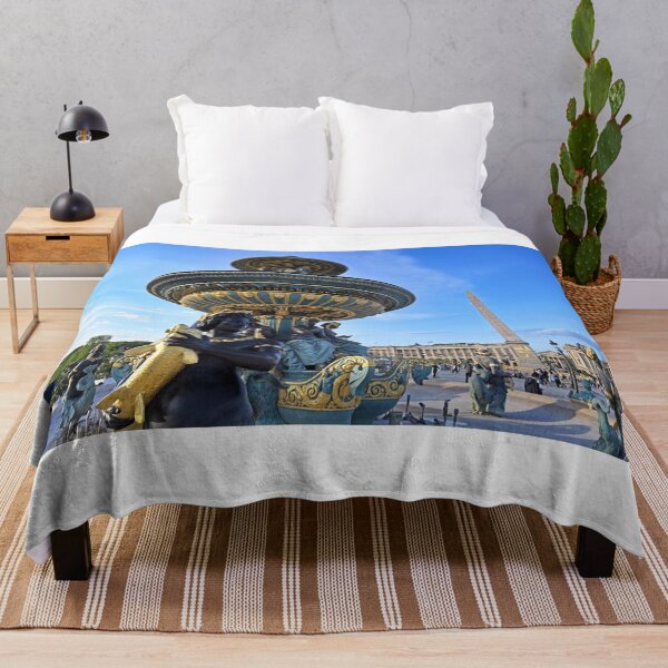 Item preview, Fountain and the Obelisk of Luxor at the Place de la Concorde,Paris, France designed and sold by goceris.