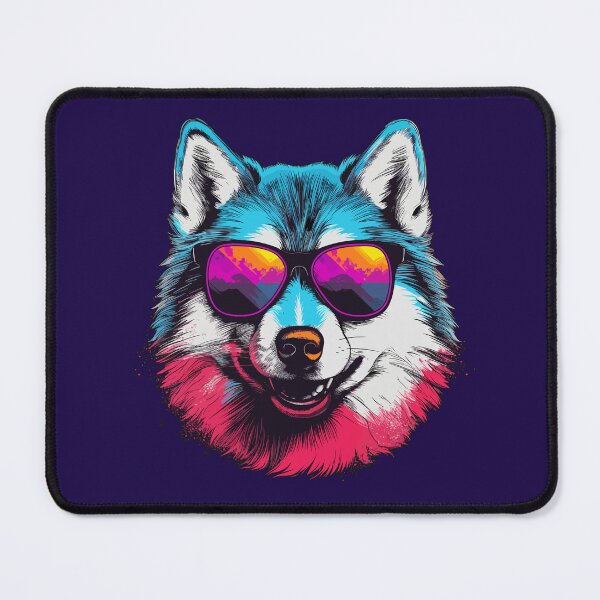 Item preview, Sunglasses Husky II - Cool design for stylish dog owners designed and sold by brindled.