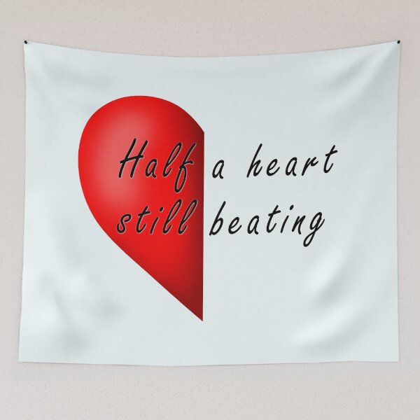 Item preview, Half a heart - still beating designed and sold by Art By M.