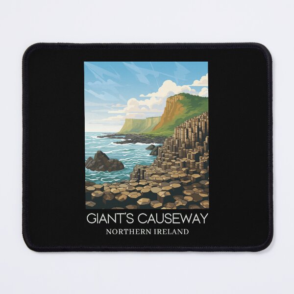 Item preview, A Pop Art Travel Print of the Giant´s Causeway - Northern Ireland  designed and sold by StudioRedKoala.