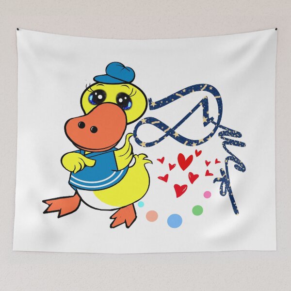Aperçu de l'œuvre Canard mignon créée et vendue par Shirley cute art .