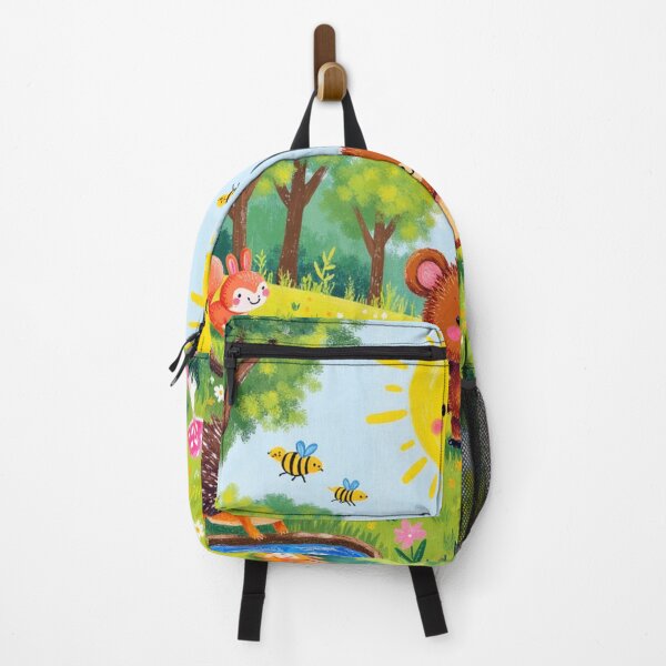 Item preview, Young bear meets his friends designed and sold by MADandSANE-MArt.