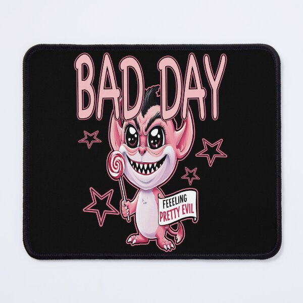Item preview, BAD DAY cute little lollipop monster having bad day and feeling pretty evil designed and sold by Jt41.