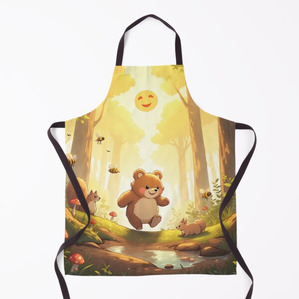 Item preview, Bear in the forest designed and sold by MADandSANE-MArt.