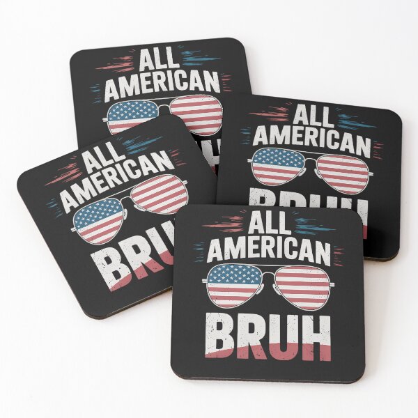 Item preview, All American Bruh Flag Sunglasses 4th Of July designed and sold by brynatshop.