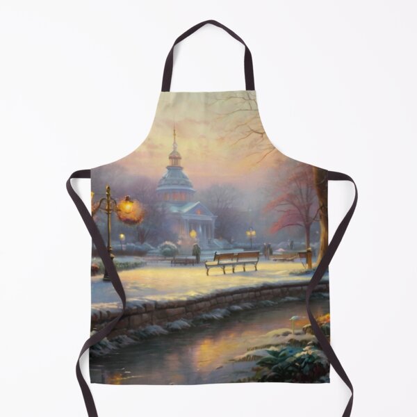 Item preview, Frosted Serenity in the Public Park designed and sold by BlareBlare.
