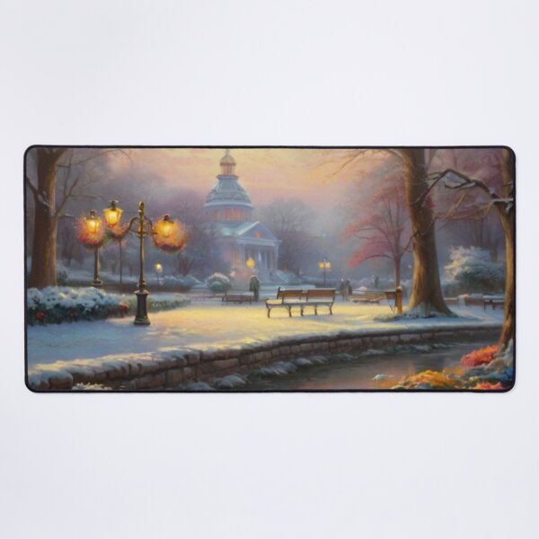 Item preview, Frosted Serenity in the Public Park designed and sold by BlareBlare.