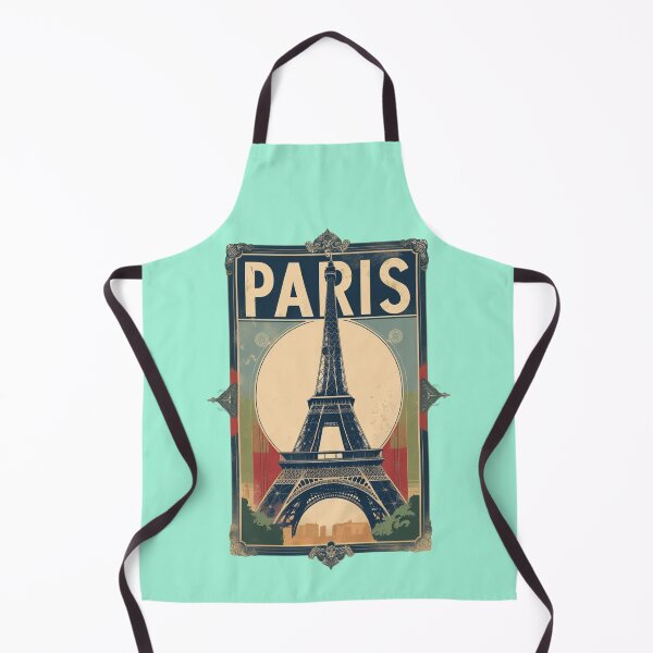 Item preview, A Retro-Style Travel Poster of Paris designed and sold by Aise06.