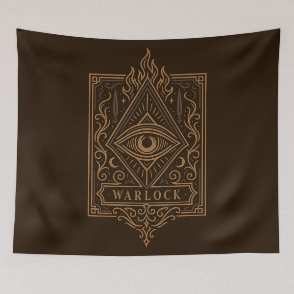 Item preview, Warlock Emblem Tabletop TTRPG Character Classes designed and sold by pixeptional.