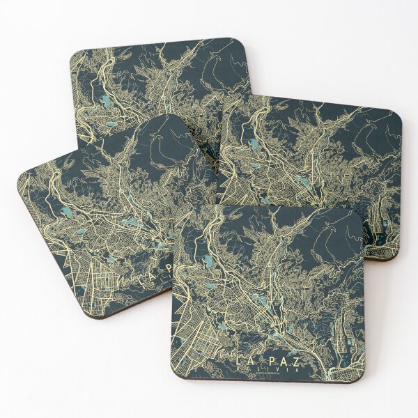 Item preview, La Paz City Map of Bolivia - Summer designed and sold by deMAP.