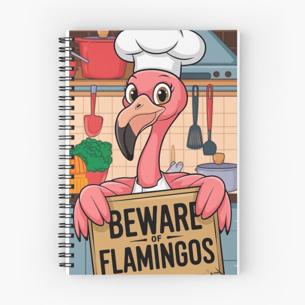 Item preview, Flamingo Alert Sign designed and sold by NeatThingLover.