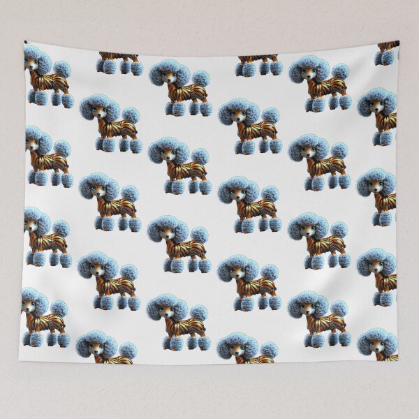 Item preview, Cute Cyber Poodle Dog in Metallic Armor designed and sold by Maryna_Reine.
