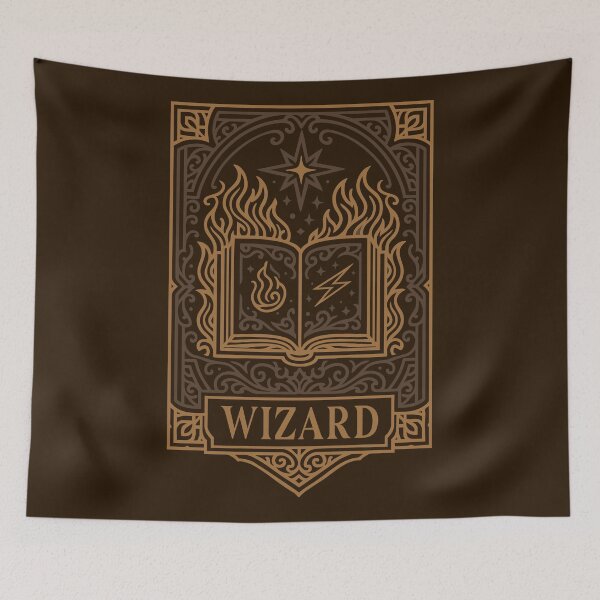 Item preview, Wizard Emblem Tabletop TTRPG Character Classes designed and sold by pixeptional.