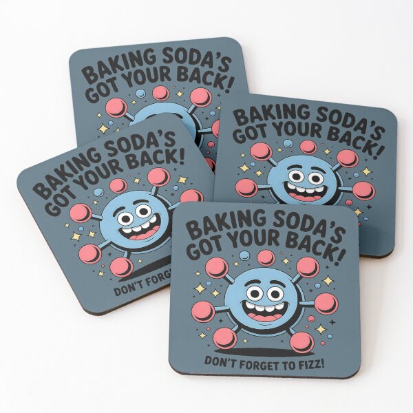 Item preview, Baking Soda Sodium Hydrogen Carbonate Chemical Humor designed and sold by SurrealArtSzysz.
