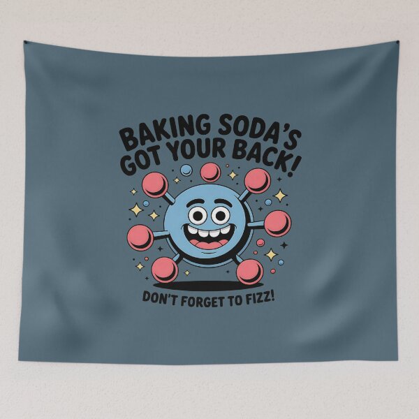 Item preview, Baking Soda Sodium Hydrogen Carbonate Chemical Humor designed and sold by SurrealArtSzysz.