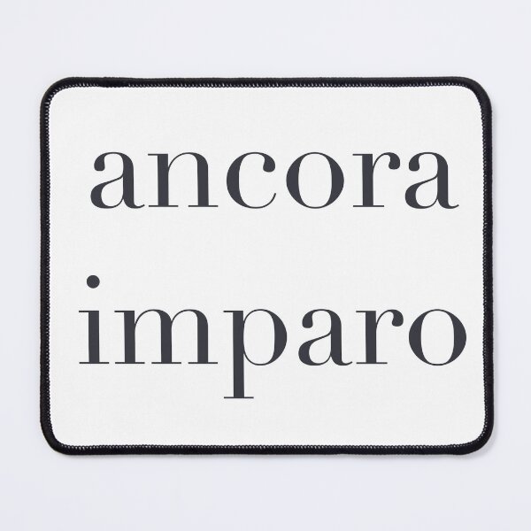 Item preview, Ancora imparo, Michelangelo Quote designed and sold by Harriet Wenske.