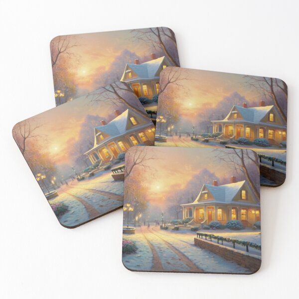 Item preview, Stillness and Snow: Winter in the Public Park designed and sold by BlareBlare.