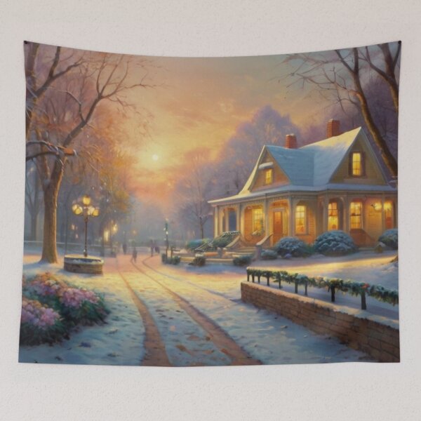 Item preview, Stillness and Snow: Winter in the Public Park designed and sold by BlareBlare.