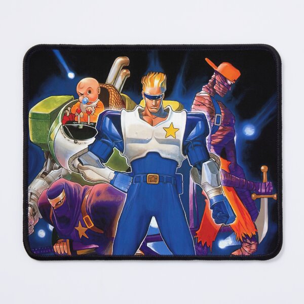 Item preview, Captain Commando Retro Arcade Hero Design designed and sold by Retr0Tshirts.