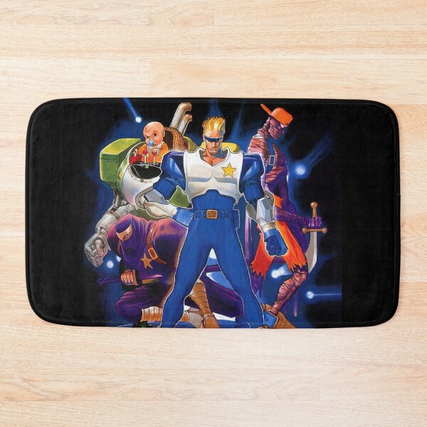 Item preview, Captain Commando Retro Arcade Hero Design designed and sold by Retr0Tshirts.