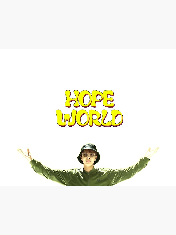 "Hope World/JHope Logo" Poster by Redbubble