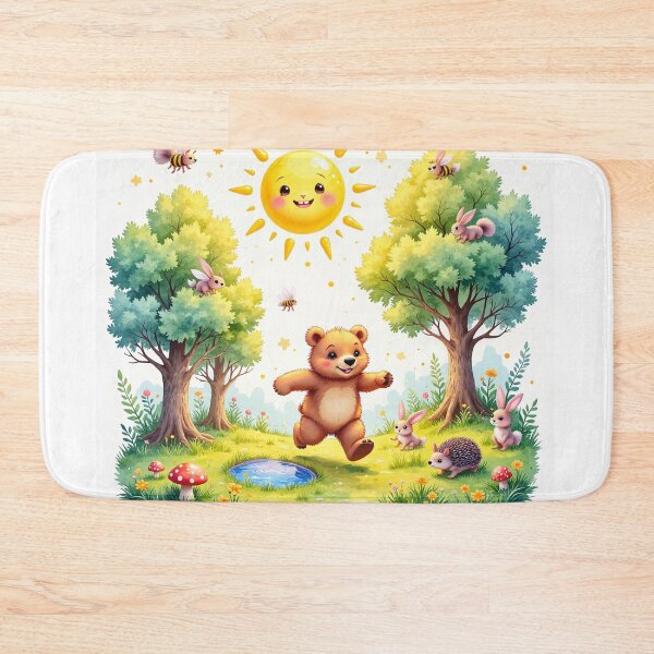 Item preview, A day in the forest with friends designed and sold by MADandSANE-MArt.